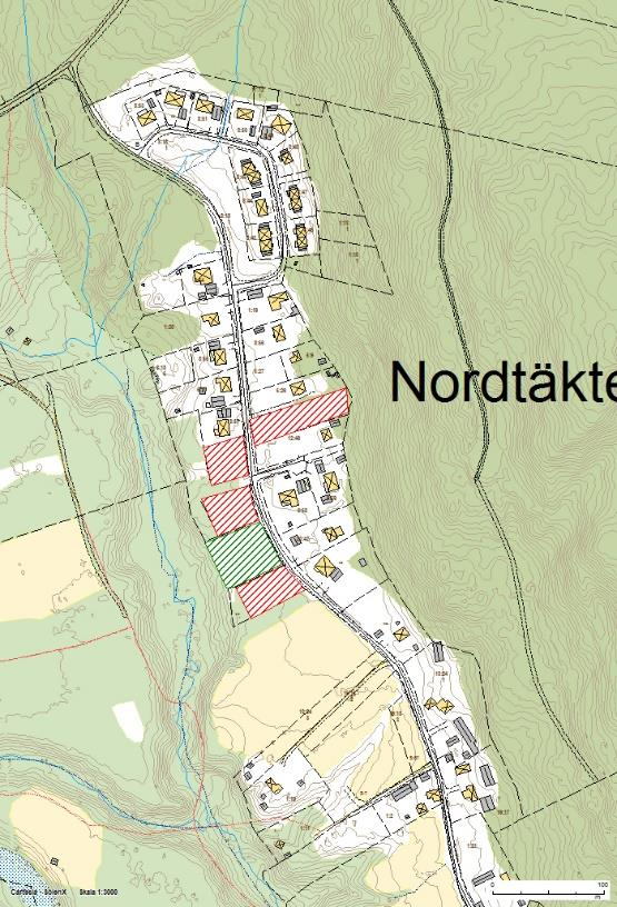 9 I Bäsna, finns ett fåtal kommunala eller privata tomter för byggandet av styckebyggda småhus.
