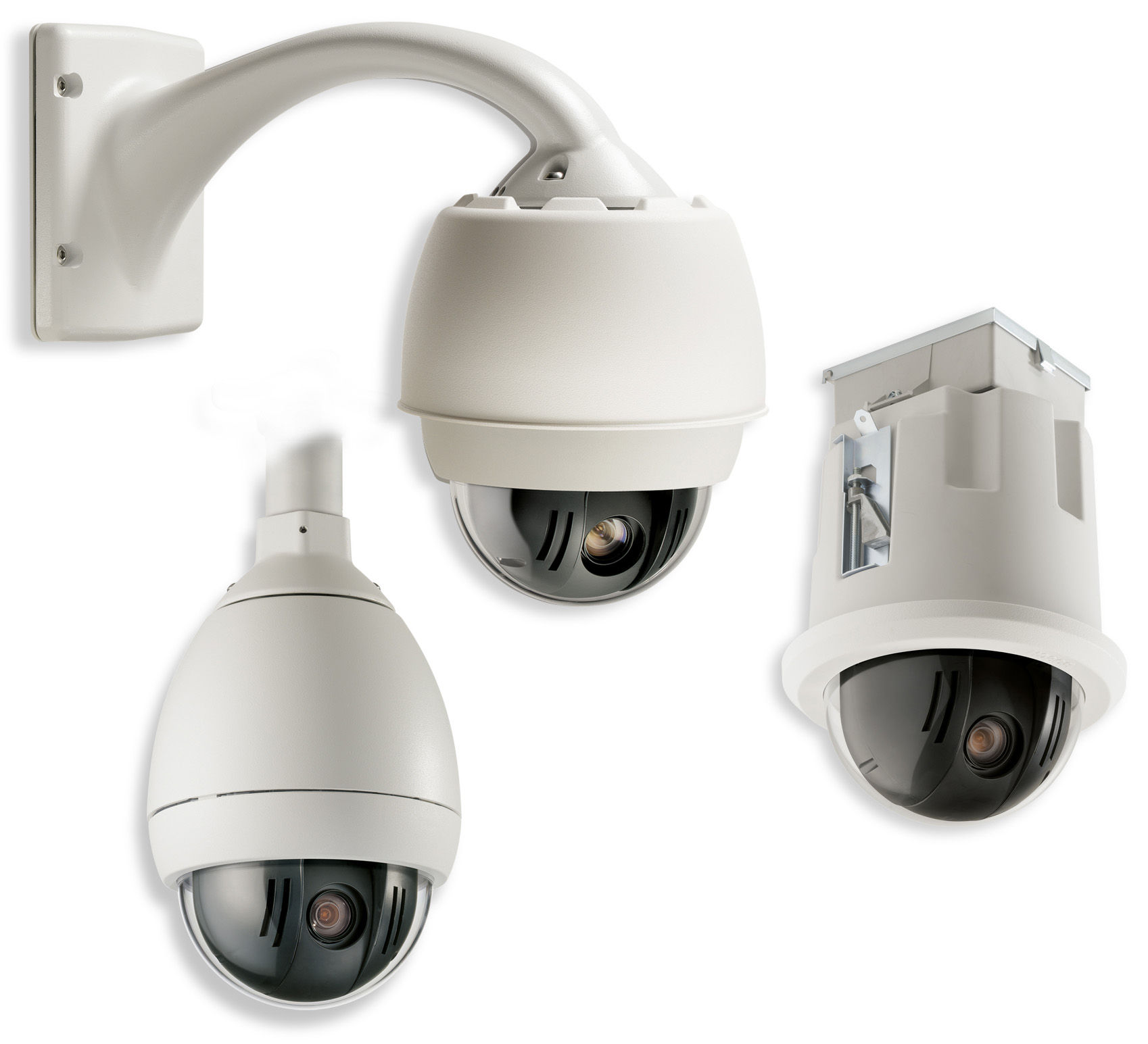 CCTV AutoDome 200-serien PTZ-kamerasystem AutoDome 200-serien PTZ-kamerasystem Ekonomisk PTZ-dome med hög hastighet Fullständigt utbytbara CPU:er, kameror, höljen, kommunikationer och fästen 18x