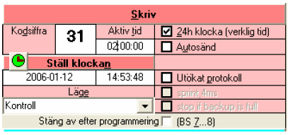 Övningar Övning 1: Programmera Basenhet Kontrollera att datorns klocka stämmer överens med Fröken Ur. Tag en valfri Basenhet och använd SI_instruktion_01.