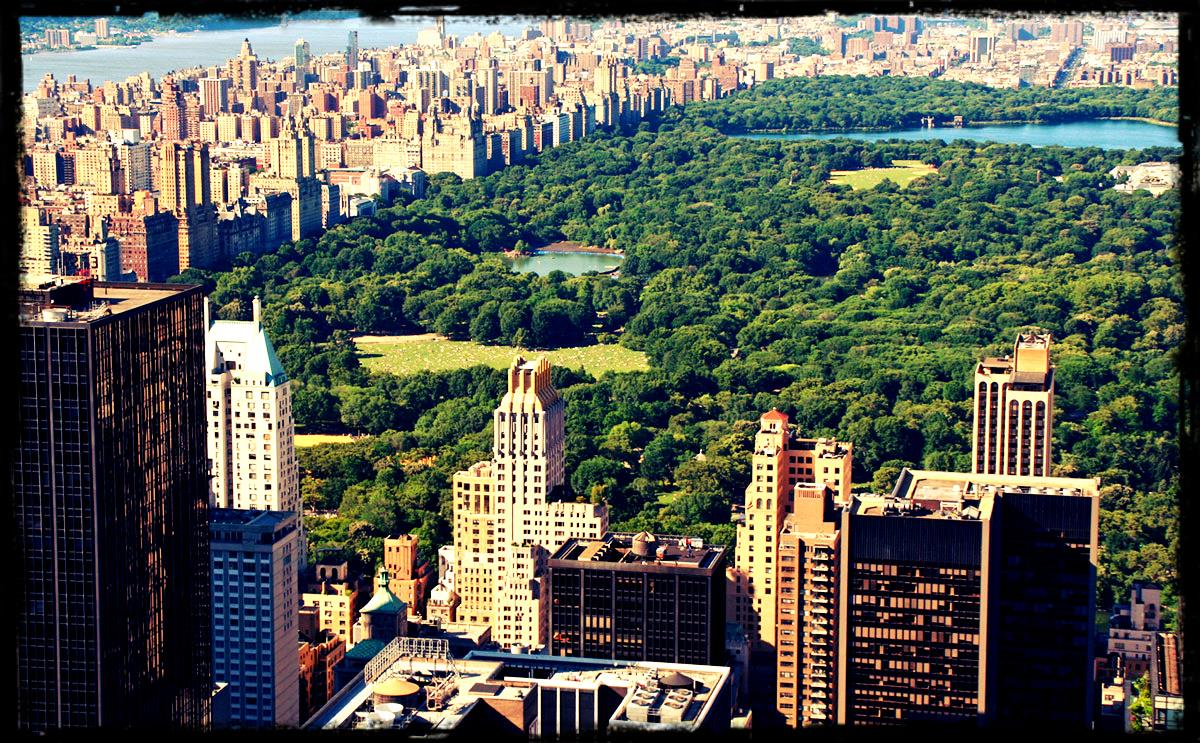 Central Park i New York City är 3,4km2 och kanske en av världens mest