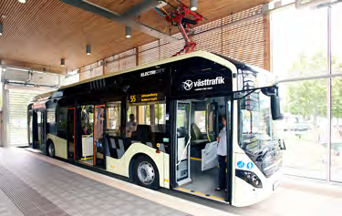 Buller Dagens kollektivtrafikfordon orsakar buller och avgaser, något som till stor del kan lösas med elektrifiering.