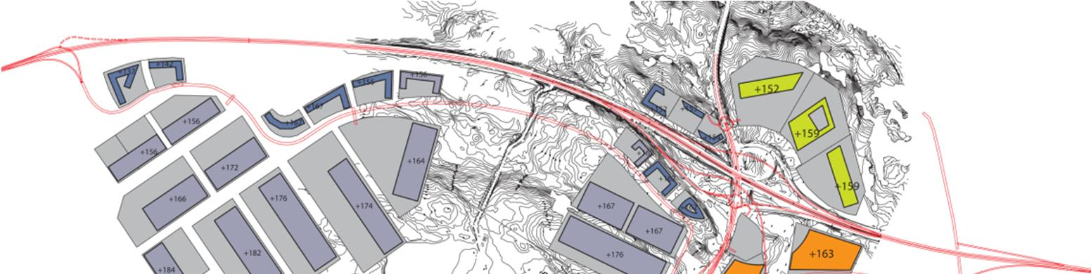 Uppdragsnr: 112 Daterad: 211-5-5 Rapport TR 112.1 Förutsättningar Figuren nedan visar vilka olika typer av verksamheter som planeras i området runt omkring Landvetter Airport City. Figur 1.