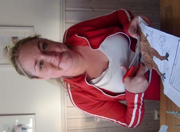 Utan smärta uppskattar man livet Jag fick finbesök häromdagen av Gabriella Hedarv och passade på a göra en intervju med henne. Det blev e långt samtal om livet, vänskap och känslor.
