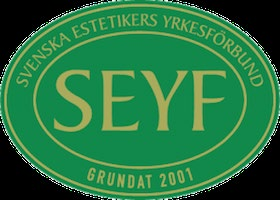 Vi är anslutna till SEYF, Svenska Estetikers Yrkesförbund.
