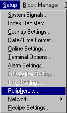 Settings in the programming tool 2 Settings in the programming tool Install the IFC PI card in the terminal according to chapter