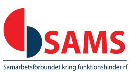 Utlåtande Social- och hälsovårdsministeriet Ärende: SAMS - Samarbetsförbundet kring funktionshinder, som består av Förbundet De Utvecklingsstördas Väl, Finlands Svenska Synskadade, Svenska