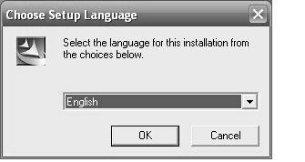 SVENSKA 7 3. Installation Installera kameraprogrammet Den medföljande programvaran fungerar endast i datorer med operativsystem Microsoft Windows 98SE, ME, 2000 eller XP. OBS!