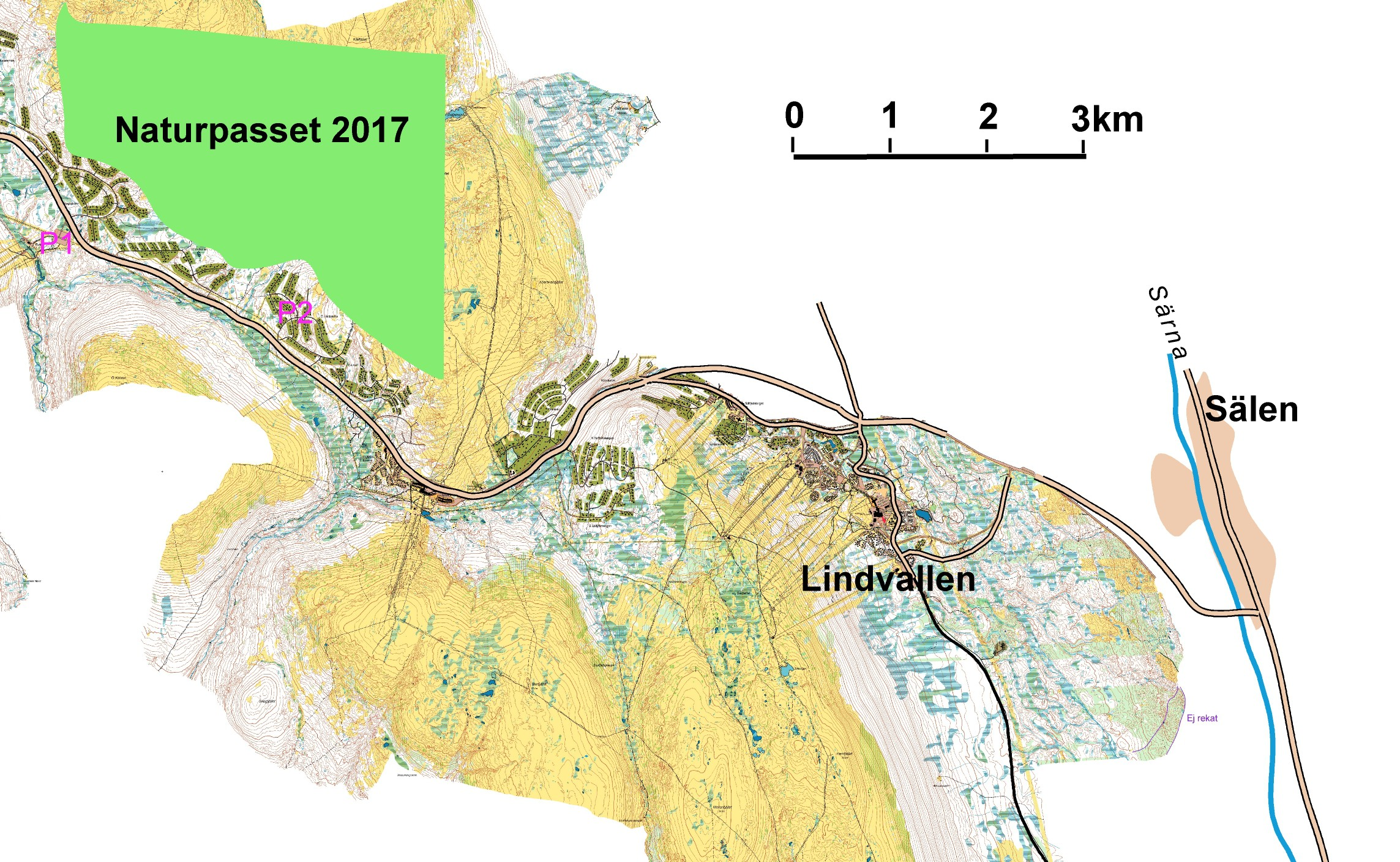 6. Naturpasset Gusjösätern Kör riksväg 66, Parkera antingen vid Tandådalen östras fjällanläggning (Pulsen, GPS koordinater parkering 1. 61.