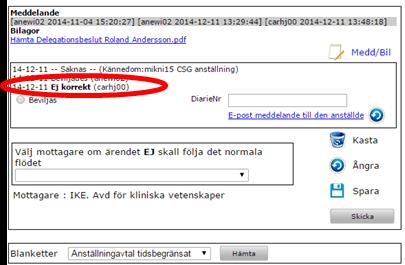 Du kan nu behöva skicka om det till LSG/CSG igen enligt instruktionen nedan. Är förändringen så pass avgörande att det ska till LSG/CSG igen?