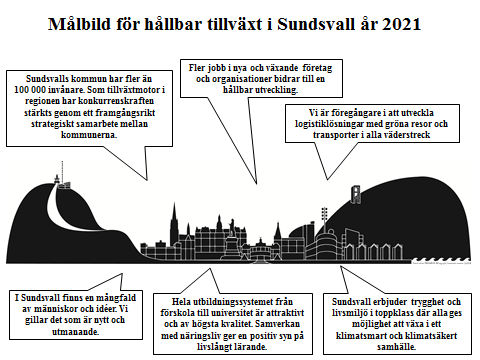 Hållbar tillväxtstrategi 2021 är ett koncernövergripande styrdokument som har ett längre tidsperspektiv än många andra styrdokument.