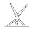 Akrobatiska Moment Handvolt Kan utföras med samlade eller delade ben samt landas stående, huksittande eller på knä med en fot i marken Mjuk övergång framåt Ska landas stående eller huksittande