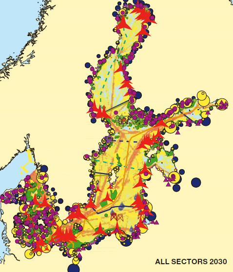 Trender framöver - ökad sjöfart - ökad vindkraft - ökat skydd av