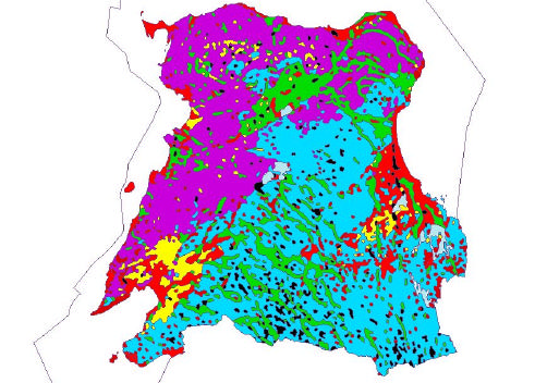 Förutsättningar Berggrund och jordarter Kalk-och karbonatrika, så kallade sedimentära (dvs. de är bildade i vatten berggrundsarter) finns i Skånes sydliga, västra och östra delar.