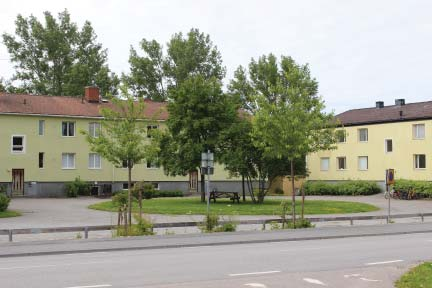 På Kyrkmalmen fi nns idag vårdcentral och hyreslägenheter i Malmgården som under 1950-talet byggdes som äldreboende.
