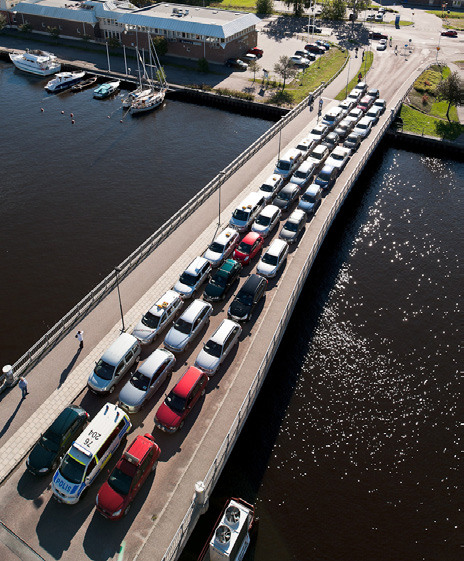 Och om fler ska cykla krävs utbyggda cykelbanor.