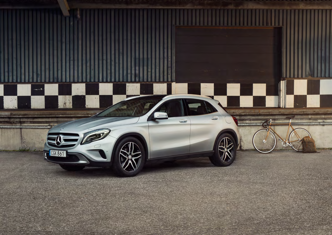 Ständigt i rörelse. GLA FleetEdition. GLAär gjord för ett liv i frihet. En kompakt-suv som ger dig stor frihet i ett bekvämt format.