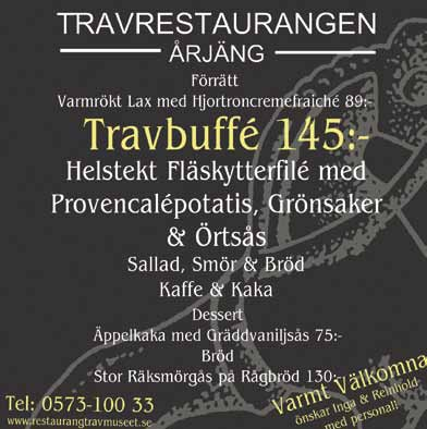 KOMMUNSTYRELSENS ORDFÖRNADE HAR ORDET Hjärtligt välkomna till Årjängs kommuns dag! Personaldagen på har blivit en uppskattad tradition dagen före V- tävlingarna och Årjängs Stora Pris.