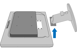 Obs: Till denna monitor passar en 100 mm x 100 mm
