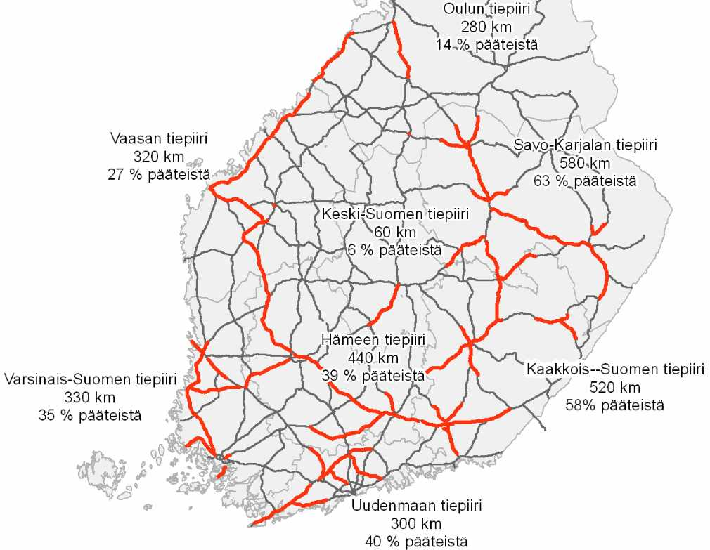 Utvidgande av den fasta automatiska hastighetsövervakningen i Finland Kiinteän