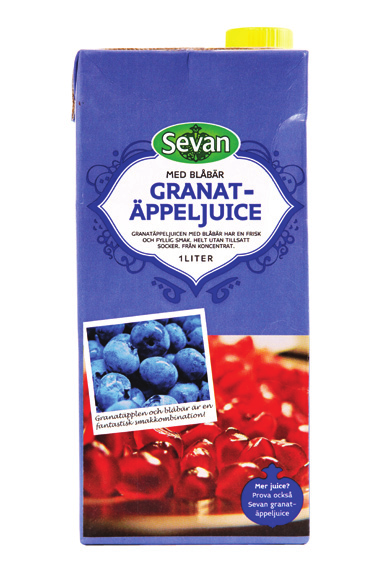 GRANATÄPPLE ÄR DESSUTOM FYLLT AV ANTIOXIDANTER!