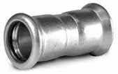 Pressfittings / Pressfittings Muff N300 Muff Coupling VVS nr.