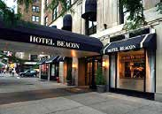 HOTEL BEACON **** MANDARIN ORIENTAL ***** Cityläge: Utomordentligt beläget på Broadway där Upper West Side är som livligast med restauranger och affärer. Mycket trevliga boendekvarter.
