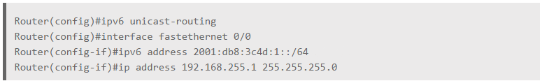 Huvudmålet med laborationen är att möjliggöra för kommunikation genom IPv6 mellan de tre nätverken utan någon egentlig nedtid. Detta åstadkommer vi genom att implementera Dual Stacking.