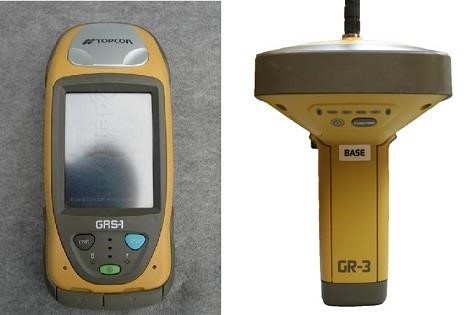 Fält dator GRS-1 GNSS reciever GR-3 Figur 2: Topcon