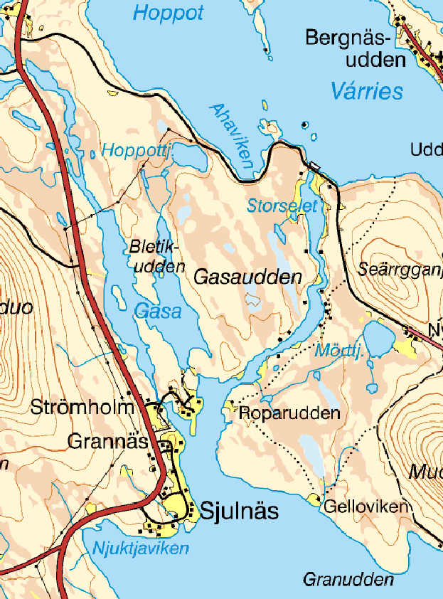 Sjulnäs - Grannäs Kort beskrivning Sjulnäs by är Arjeplog kommuns största jordbruksby. Byn har sin grund i ett nybygge från 1800-talets första hälft.
