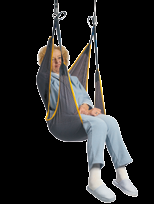 Invacare Lyftselar Invacares lyftselsprogram erbjuder ett brett sortiment av lyftselar till brukare med olika grader av nedsatt rörelsefunktion.