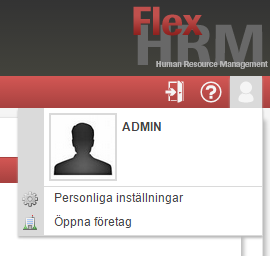 Flex HRM Time Användarmeddelande (maj 2015) 23 Det tillfälliga lösenordet är giltigt till: 2015-05-05 18:06:38.