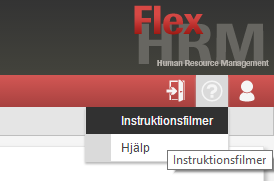 Flex HRM Time Användarmeddelande (maj 2015) 36 När importmallen är klar kan du importera registret under Administration Bearbetningar Import.