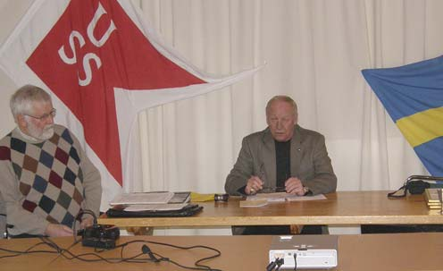 ÅRSMÖTET Referat från Årsmötet den 15 mars 2008-03-16 Årsmötet som hölls i vårtklubbhus började kl 16.00 och hade samlat ett sextiotal medlemmar.
