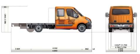 6-vxl manuell 8,2 L/100 km 294 500 kr 246 200 kr 254 200 kr CHASSIS CAB L4H1 145 hk S/S Twin-Turbo 6-vxl manuell 8,2-8,4 L/100 km 313 500 kr 265 200 kr 27 165 hk S/S Twin-Turbo 6-vxl manuell 8,2-8,4