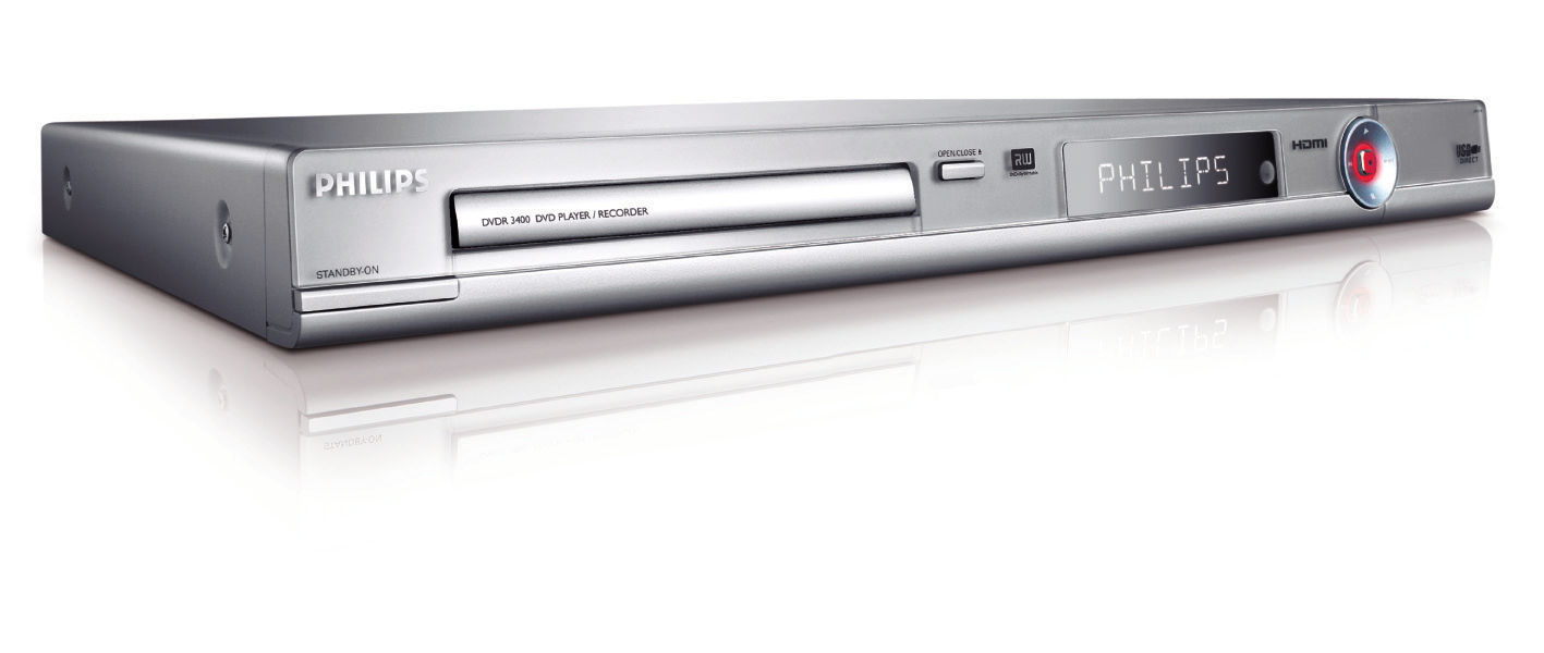 DVD Player/ Recorder DVDR3400