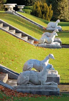 Trädgårdsmästarens dröm Även om vintern är slottsparken på Brodsworth Hall i norra England värd ett besök.