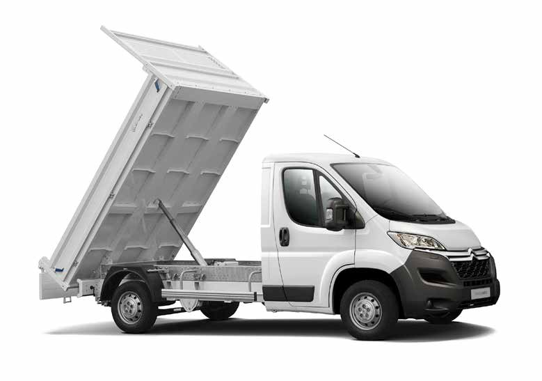 CITROËN JUMPER, ANPASSNINGSBAR FÖR VARJE BEHOV Oavsett om du är ute efter t.ex.