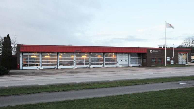 Regional resurs station Berga.
