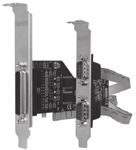 PU007V2 Sweex 1 parallell port & 2 portar, seriellt pci-kort Inledning Utsätt inte PU007V2 för extrema temperaturer. Placera inte enheten i direkt solljus eller nära värmekällor.