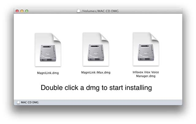 7 Mac-mjukvara Följande sidor beskriver installation och användande av mjukvaran MagniLink S på en Mac. 7.1 Minimala systemkrav Mac OS X Version 10.6 Snow Leopard, eller senare 2 integrerade USB 2.