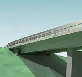 4.5 DELUTFORMNINGAR - BROAR OCH TUNNLAR Betongbro Den nya vägbron för