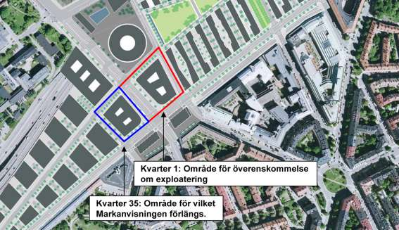 NCC ska utföra underbyggnad av Solnabron och säkerställa en senare förläggning av sopsuganläggning och andra tekniska utrymmen som ska försörja kommande bebyggelse inom del av Norra Stationsområdet.