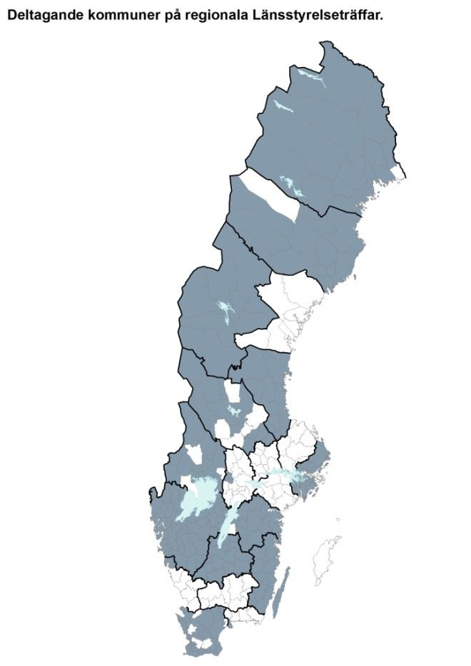 Uppdrag att genomföra kompetensinsatser kring plan- och bygglagen (2010:900) 25 s deltagande på länsstyrelsens träffar under regeringsuppdraget 2014 2016.