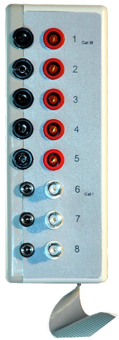 range : ± 25 ma CAT II 50V Common mode range: ±200V Isolated inputs for instrument transformers etc.