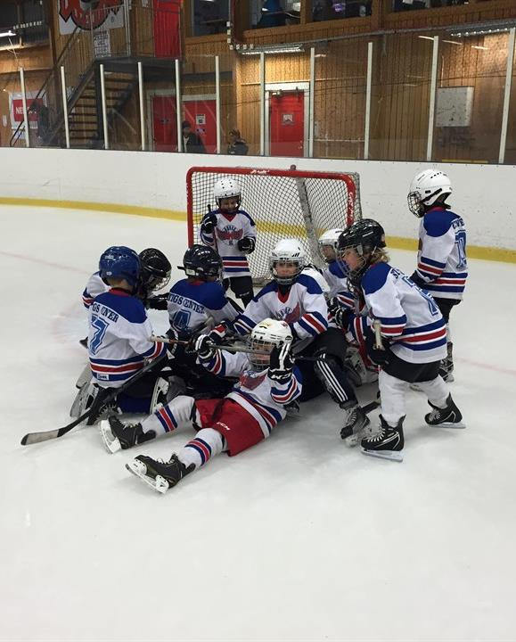 Matcher Seriespel Deltar i pool-spel med ca 1 match per vecka (varannan hemma/borta) Tut-hockey med 90 sekunder byten Halv-plan med två lag igång samtidigt, 22 spelare vid varje match Alla får spela