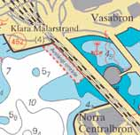 17 4 2004-05-05 Mälaren och Södertälje kanal / Lake Mälaren and Södertälje kanal * 1861 Sjökort/Chart: 111 Sverige. Mälaren och Södertälje kanal. S om Adelsön. Kuröns östra strand. Ankringsförbud.