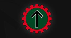 Svenska motståndsrörelsens (Nordfront) symbol.