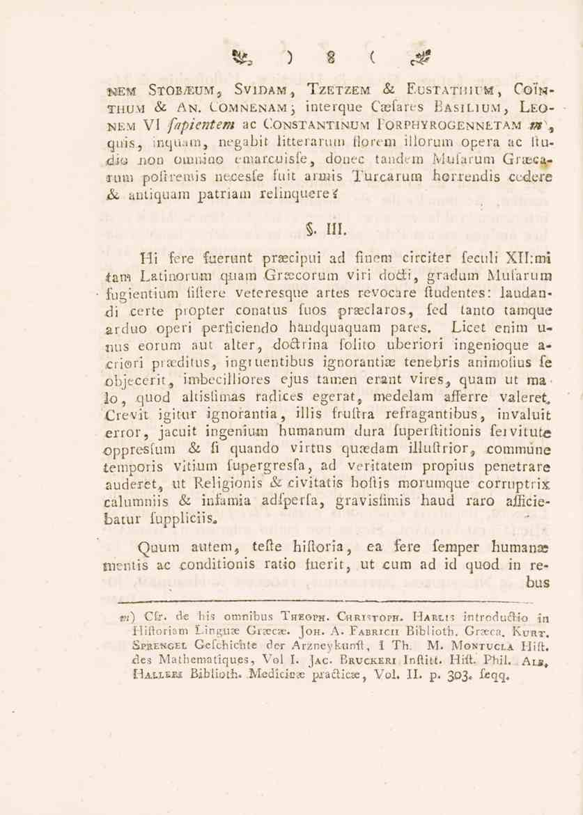 te ) 8 C &. 111 SJEM SrOB/EUMj SviDAM, TzETZEM & EuSTATIUUM, CotM- TH.UM & An.