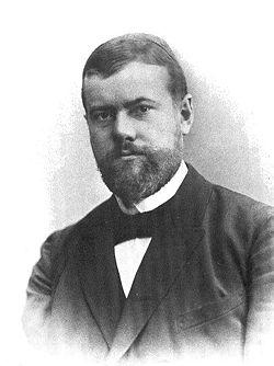 Max Weber Levde 1864 till 1920.