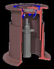Integrerad ventilbetäckning: Ventilbetäckning med integrerad ram till teleskopgarnityr har en teknisk lösning, den passar de flesta garnityr på marknaden.